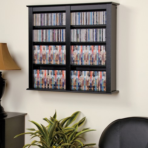 Wall mounted deals cd storage units