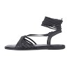 Fashion To Figure Women's Daria Strappy Flat Sandal - Wide Width - 2 of 4