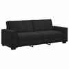 vidaXL Sofa Set Black Velvet 2-piece set Sofa Set Rectangular Modern - 4 of 4
