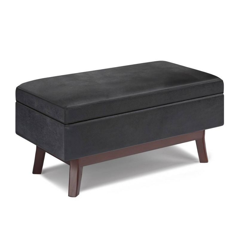 Small Ethan Rectangular Storage Ottoman and benches - WyndenHall, 2 of 11