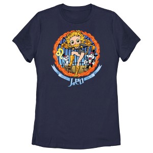 Women's Betty Boop Leo Zodiac T-Shirt - 1 of 4