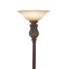 Metal Floor lamp Torchiere Brown - Olivia & May - 3 of 3