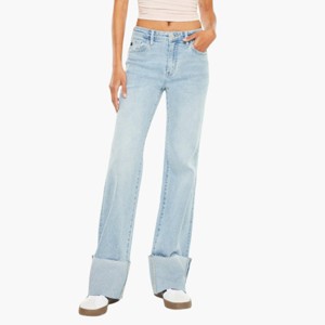 KanCan Essentials Franny High Rise Wide Flare Jeans - 1 of 4