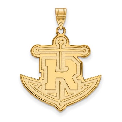 Black Bow Jewelry 10k Yellow Gold Rollins College Tars NCAA Extra Large Pendant