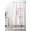 Deny Designs April Lane Art Fancy Bow Monogram Memory Foam Bath Mat - 4 of 4