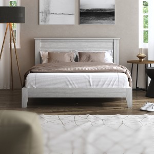 Galano Tiena Lencia Platform Bed with Headboard - 1 of 4