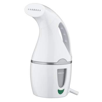  Hamilton Beach Handheld Garment Steamer for Clothes, Fabric and  Drapes, 15 Minutes of Continuous Steam, Portable Wrinkle-Remover for Home,  Vacation Essentials, 1000 Watts, White & Blue (11555) : Home & Kitchen