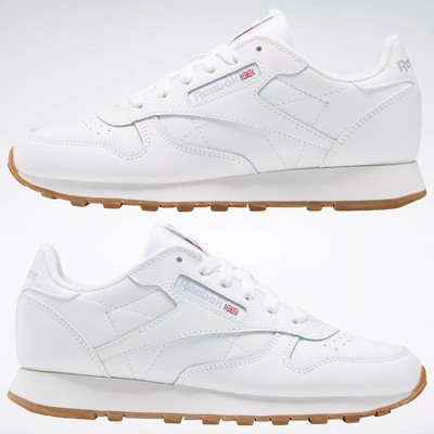 Обувь Reebok Classic Leather Big Boy's Shoes - Grade School — фото 5