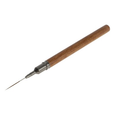 Unique Bargains Nail Painting Brushes for Polish Painting Home DIY Brown 1 Pc