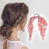 Unique Bargains Triangle Ribbon Letter Hair Elastic Band 1 Pc - 2 of 4