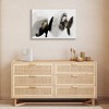 Americanflat Canvas Wall Art in Black, Grey and Gold Ink Style - Gallery Wrap - Abstract Wall Art - 4 of 4