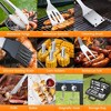 Itopfox 22PCS BBQ Grill Set with Hooks & Carry Handbag, Grill Tools for Outdoor Cooking, Camping Accessories, Perfect Gift for Men Dad - 4 of 4