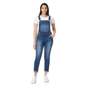WallFlower Women's Overalls Juniors (Standard and Plus) - 1 of 3