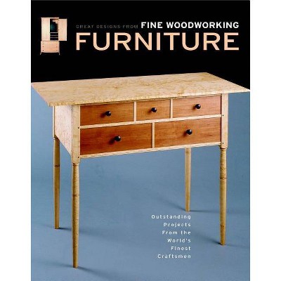 Furniture - (Great Designs from Fine Woodworking) by  Editors of Fine Woodworking (Paperback)