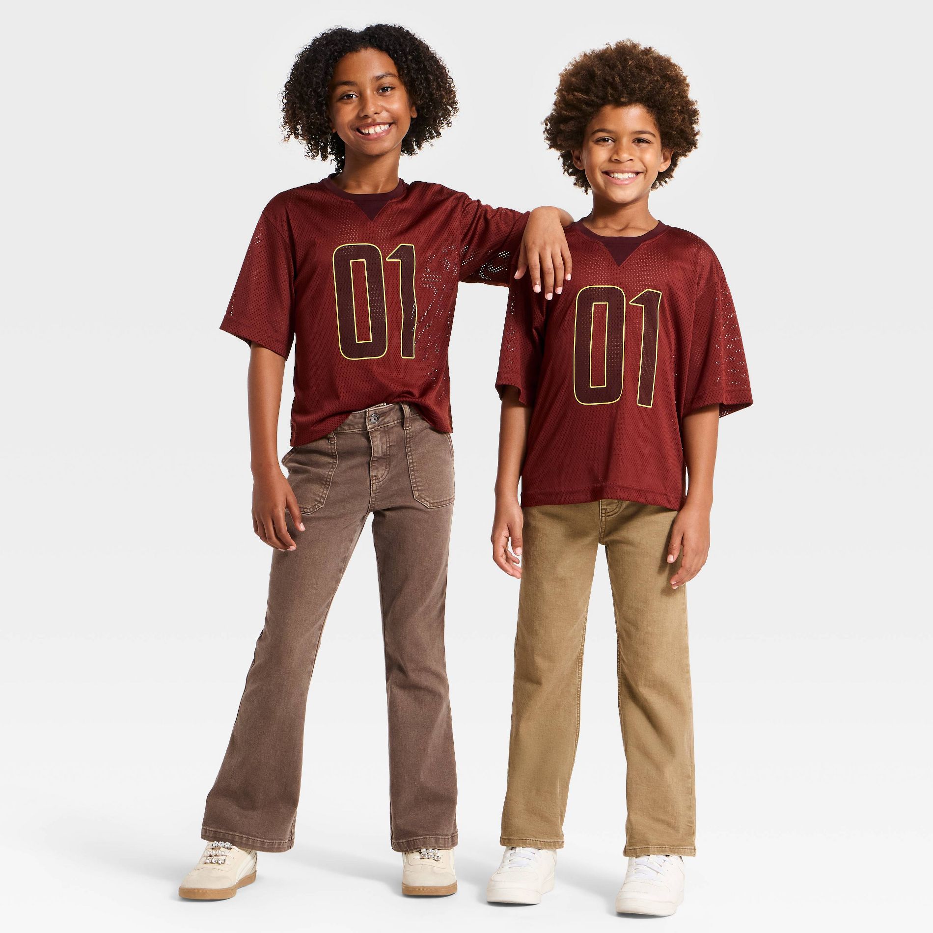 Black History Month Kids' Short Sleeve T-Shirt - Brown