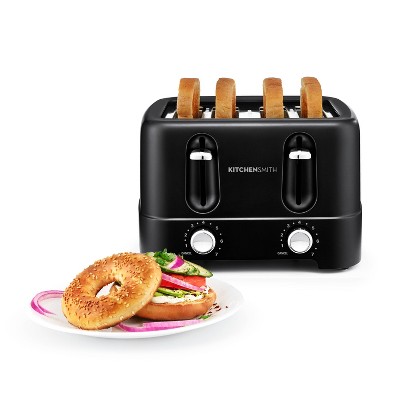 2 Slice Toaster with Thin Chrome Band Gray - Figmint™