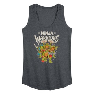 Women's - Teenage Mutant Ninja Turtles - Ninja Warriors Graphic Racerback Tank - 1 of 4