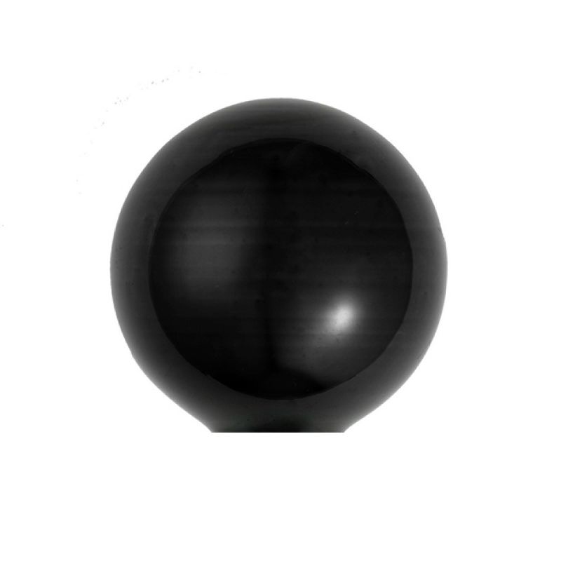 Northlight 40ct Black Shiny Glass Christmas Ball Ornaments 1.5" (40mm), 2 of 3