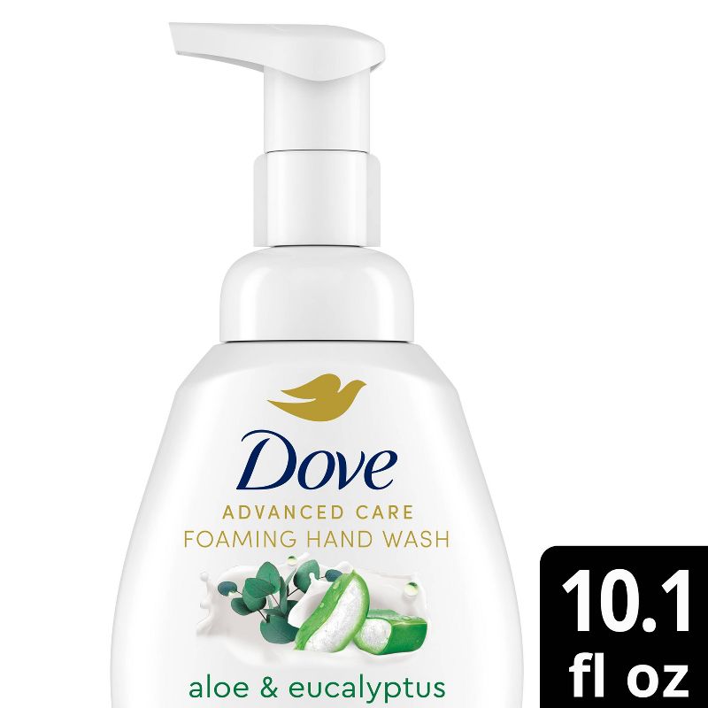 Dove Beauty Aloe &#38; Eucalyptus Nourishing Foaming Hand Wash Soap - 10.1 fl oz, 1 of 14