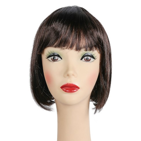 Halloween Express Women s Short Bob Wig Brown Target