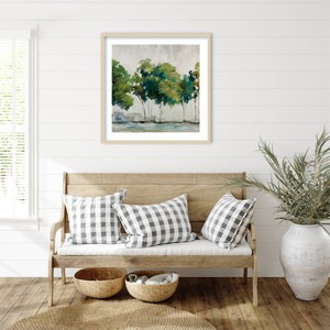Amanti Art Late Summer Trees by Jacqueline Ellens Wood Framed Wall Art Print - 1 of 4