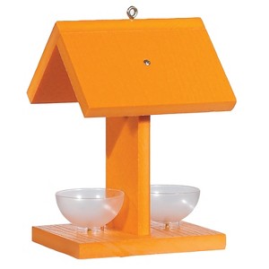 Woodlink Oriole Recycled Oriole Feeder With Jelly Dishes  - Orange (8 OZ) - 1 of 3