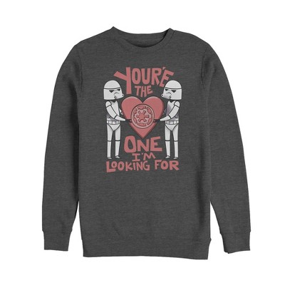 Men's Star Wars Valentine Looking For Stormtrooper Sweatshirt