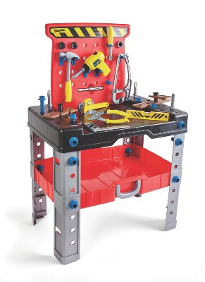 Kid's Workbench Stanley Jr. - RED TOOL BOX