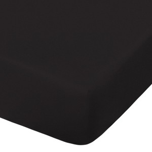 Brushed Microfiber Fitted Crib Sheet, Super Soft and Cozy Crib Sheet for Boys, Girls, Unisex - NTBAY - 1 of 4