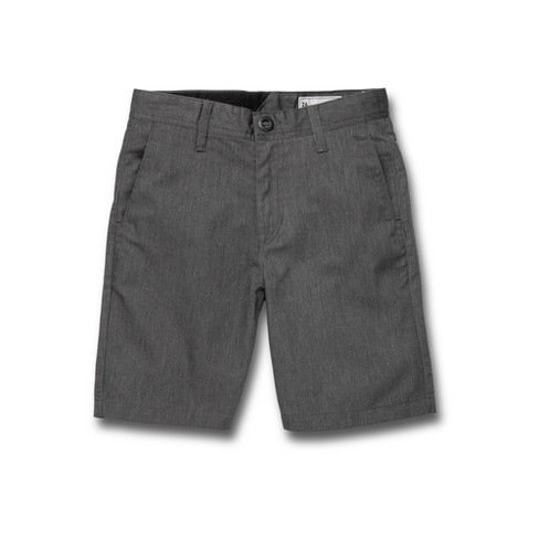 Volcom Boys Chino Shorts, Charcoal Heather - 24 : Target