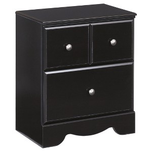 Shay Nightstand - Almost Black - Signature Design by Ashley