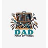 Dad Fixer Of Things
 Adult Crew Neck Long Sleeve Tee - 2 of 2