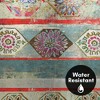 71x74 Green Boho Shower Curtain - 100% Polyester - Water-Resistant Bath Curtain - 3 of 4
