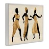 Stupell Industries Powerful Women Dancing Person Glam Fashion Black Beige Framed Giclee Art, White, 14" x 11" - 2 of 4