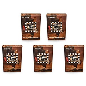 Arcane Tinmen 5 Packs Arcane Tinmen Non-Glare Board Game Sleeves 50 ct Oversize Size Card Sleeves Value Bundle! - 1 of 4
