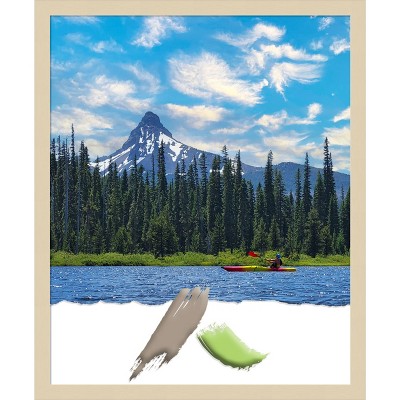 Amanti Art Svelte Natural Wood Picture Frame Opening Size 18x22 in.