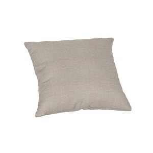 Casual Cushion Solid Sunbrella Fabric 1-Piece Indoor/Outdoor Square Throw Pillow, 15"W x 15"L - 1 of 4