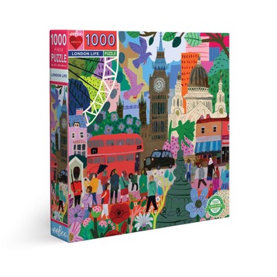 eeBoo Piece and Love London Life 1000 piece Jigsaw Puzzle