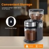VAVSEA Burr Coffee Grinder, Electric Coffee Bean Grinder with 18 Precise Grind Settings, 3-18 Cup, for Cold Brew/French Press - 2 of 4