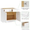 Kitchen Base Cabinet, Unassembled Cabinet with Adjustable Shelf without Top - 4 of 4