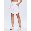 RBX Active Women's Longer Length Quick Drying Lightweight Travel Tennis Golf Skirt with Built-In Shorts and Pockets - 3 of 4