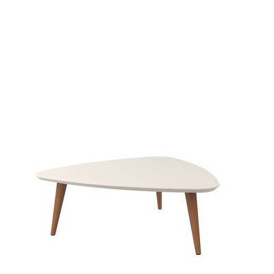11.81" Utopia High Triangle Coffee Table with Splayed Legs - Manhattan Comfort