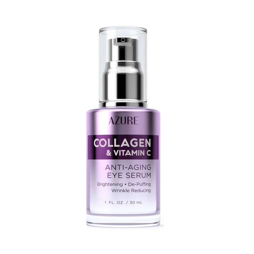 Photos - Cream / Lotion Azure Skincare Collagen and Vitamin C Eye Serum - 1 fl oz