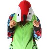 Just Love Womens One Piece Parrot Adult Bodysuit Hooded Pajamas - 2 of 4