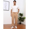 BLUEMING Sweatpants for Men Tapered Joggers Sweat Pants with Pockets Drawstring Baggy Pants for Gym Workout - 4 of 4