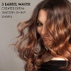 Hot Tools Pro Artist Black Gold Digital 3 Barrel Jumbo Hair Waver | Ultra Sleek Waves Instantly (1 in Barrels) - 2 of 4