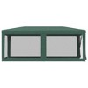 vidaXL Heavy-Duty Party Tent with Mesh Sidewalls, UV and Water-Resistant, Green, Made from High-Density Polyethylene and Iron Frame, 9.8'x19.7 - 4 of 4