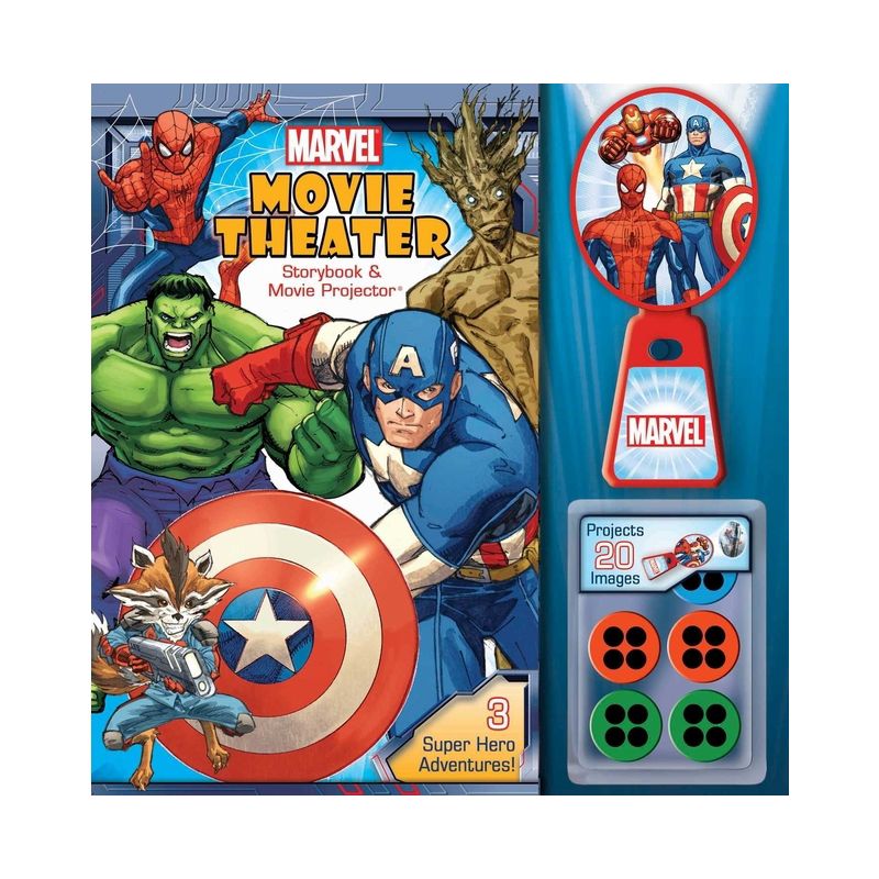 Marvel Movie Theater Storybook & Movie Projector - 2nd Edition (Hardcover), 1 of 2