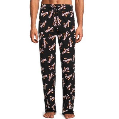 Seven Times Six Doritos Men's Logo All-Over Print Lounge Pajama Sleep Pants Black