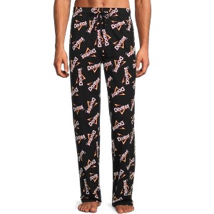 Seven Times Six Doritos Men's Logo All-Over Print Lounge Pajama Sleep Pants Black - 1 of 4